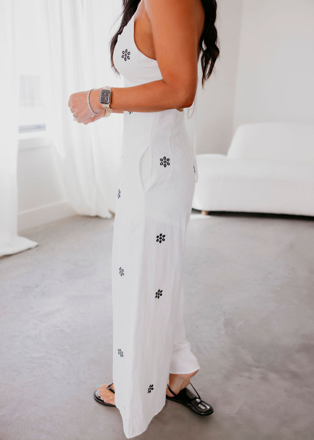 Kenah Embroidered Jumpsuit
