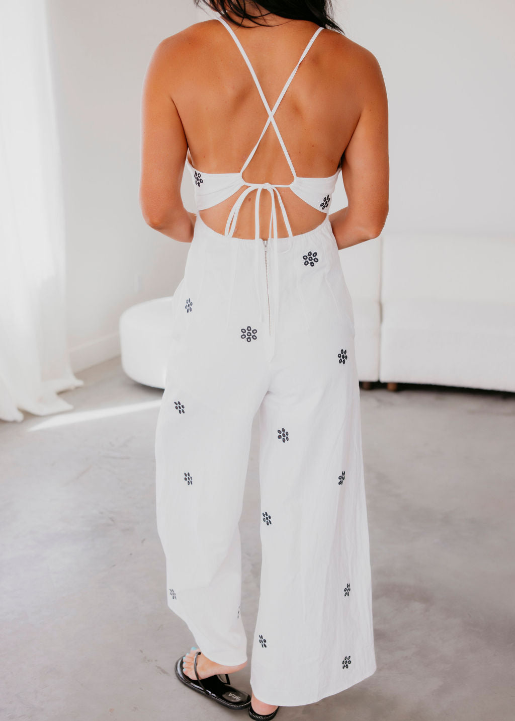 Kenah Embroidered Jumpsuit