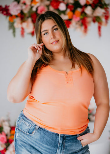 Tessa Eyelet Tank by Lily & Lottie