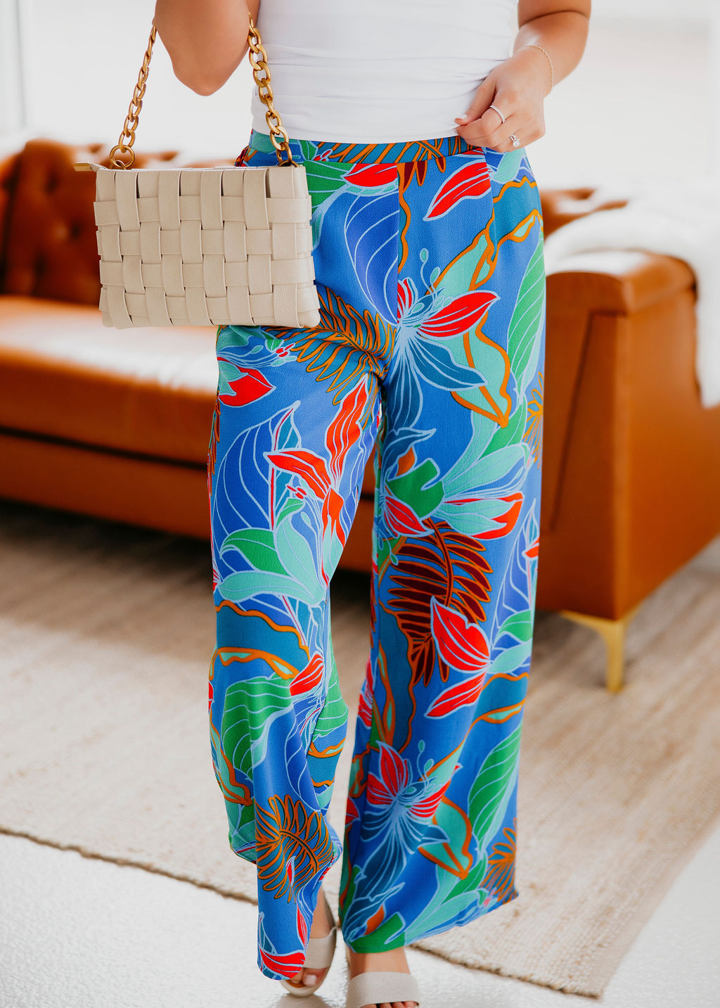 Malton Floral Wide Leg Pants