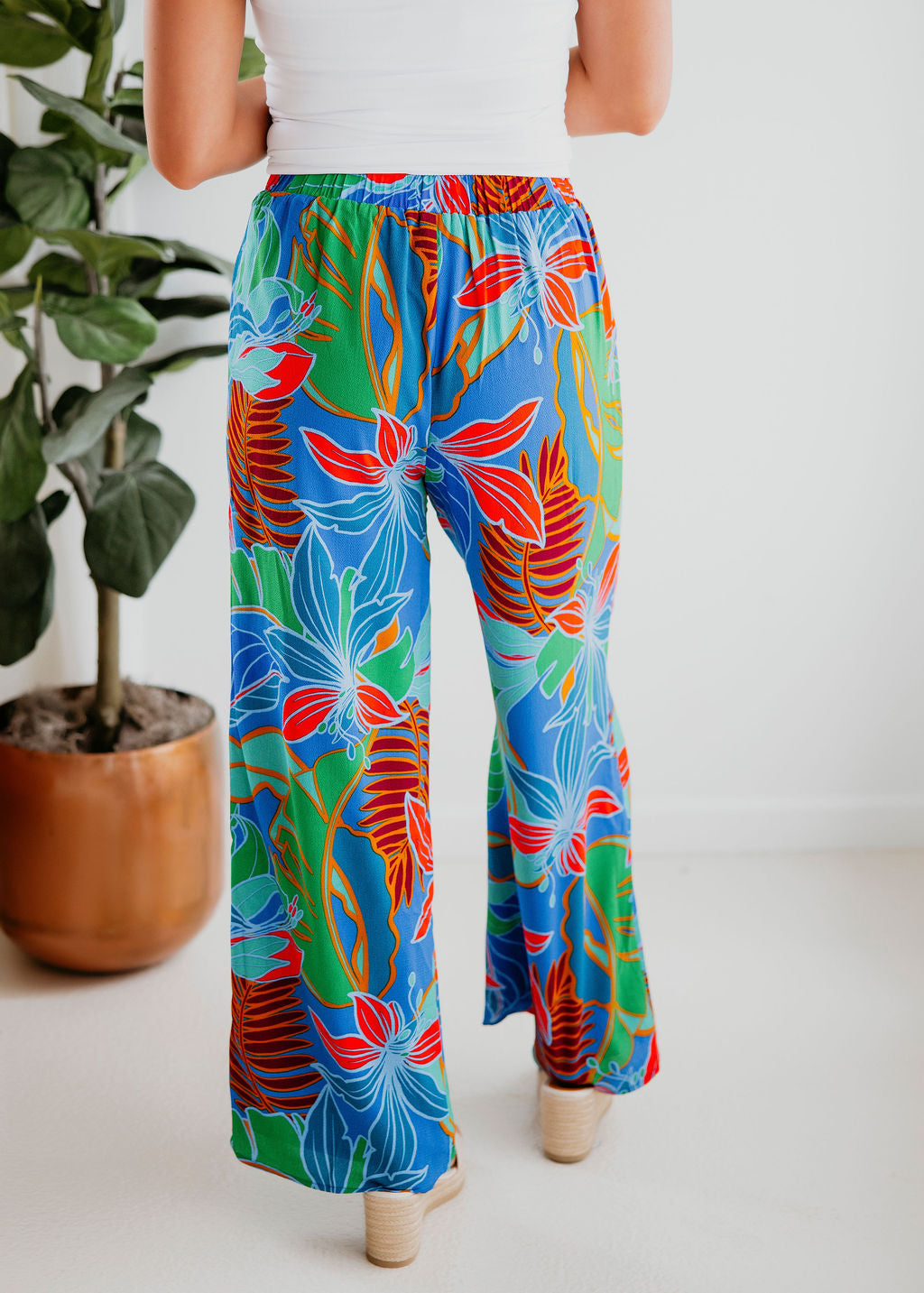 Malton Floral Wide Leg Pants