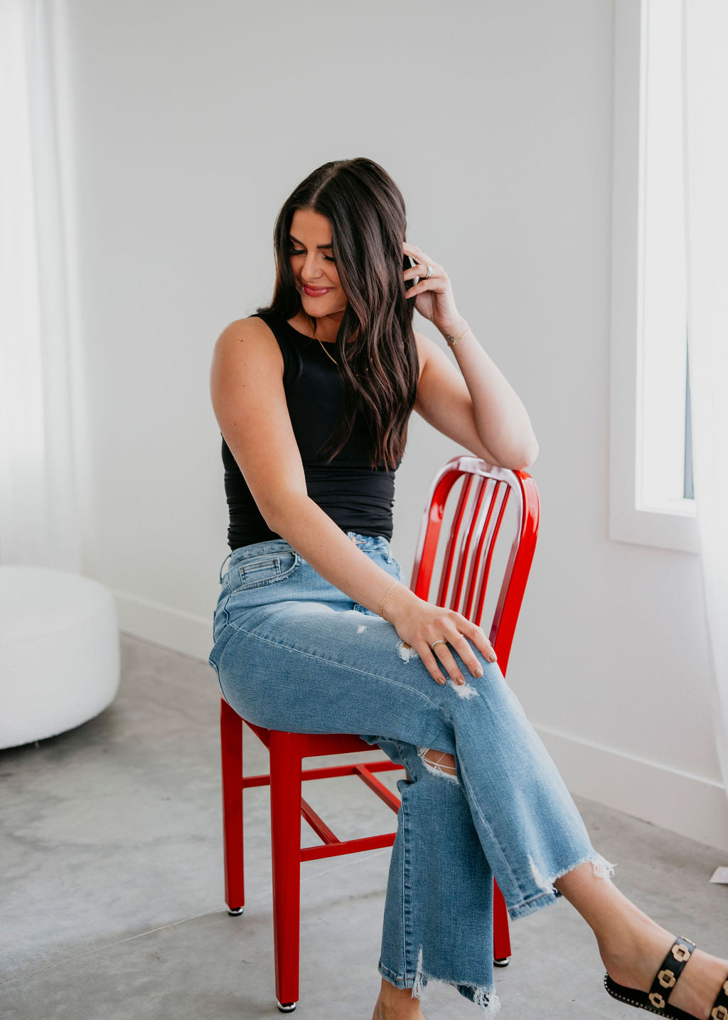 Clean Line Boat Neck Tank