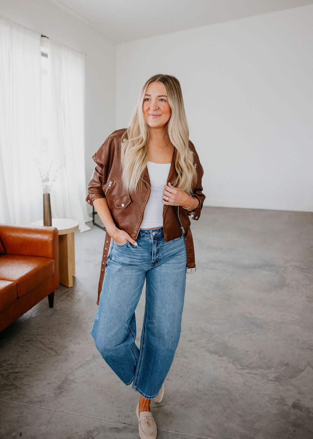 Outlaw Brown Moto by Lily and Lottie