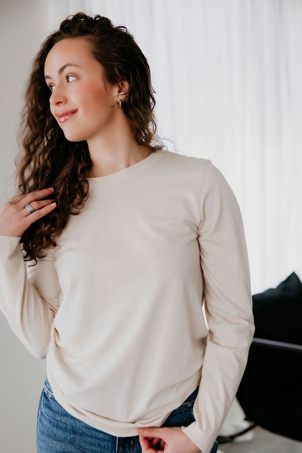 image of Not So Basic Basic Long Sleeve by Lily & Lottie