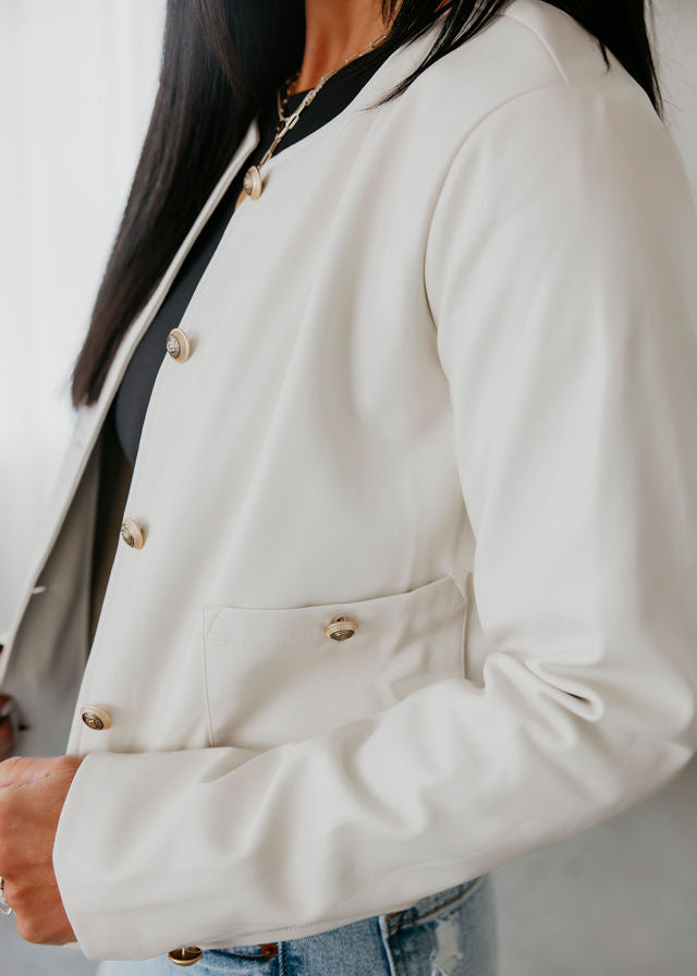 Cayli Faux Leather Jacket