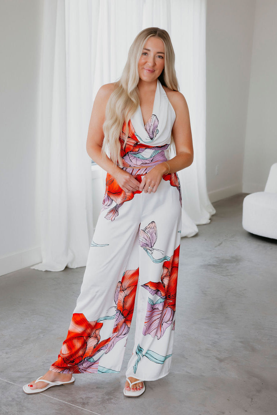 image of Andre Printed Pant Set