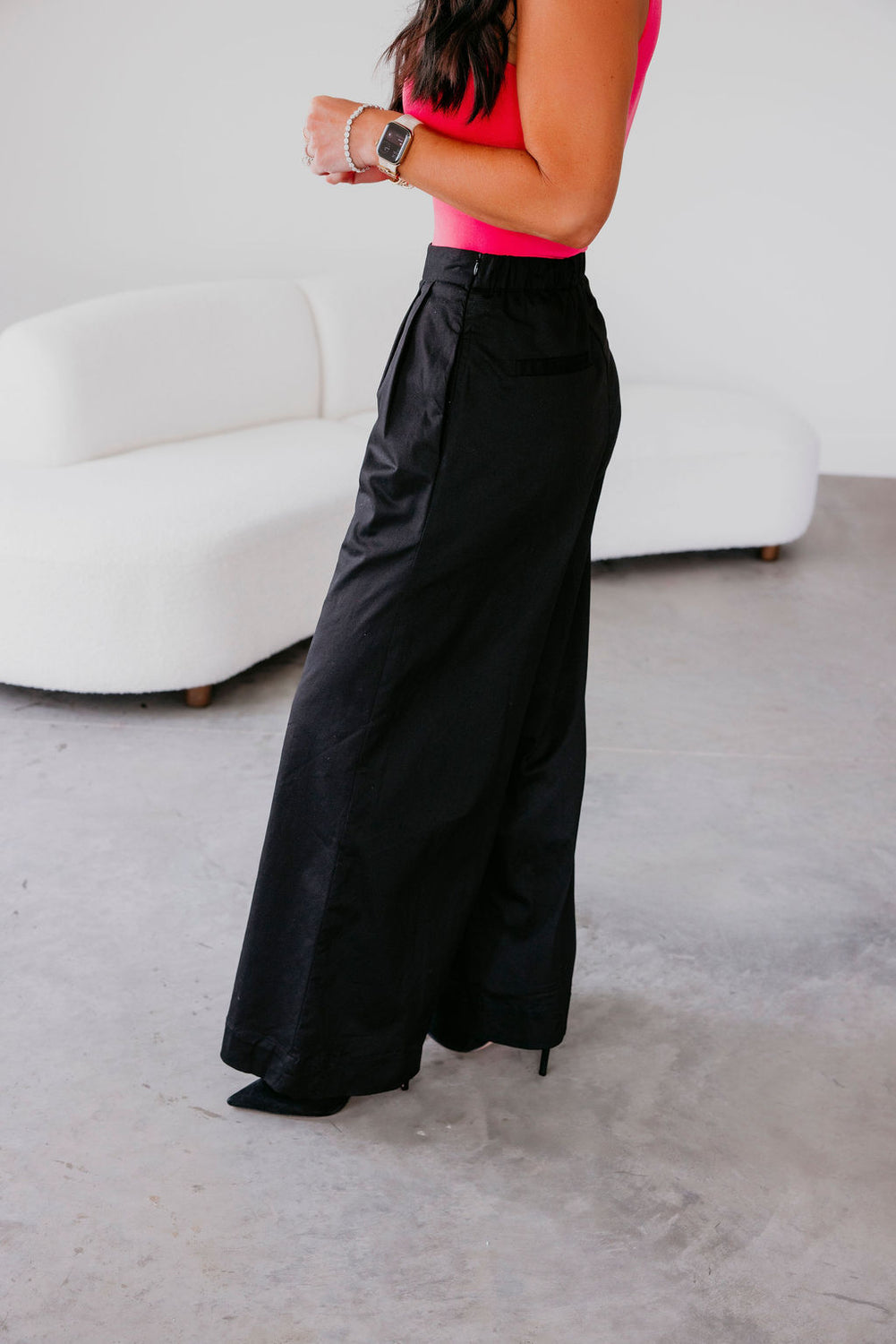 Amaya Pleated Wide Leg Pants