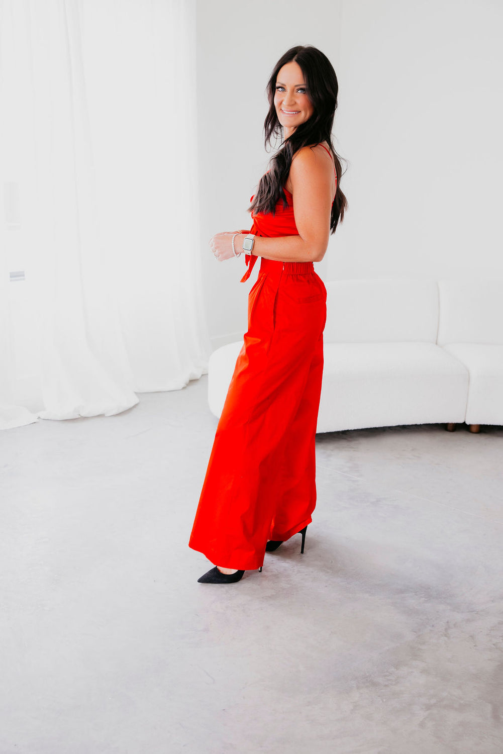 Amaya Pleated Wide Leg Pants