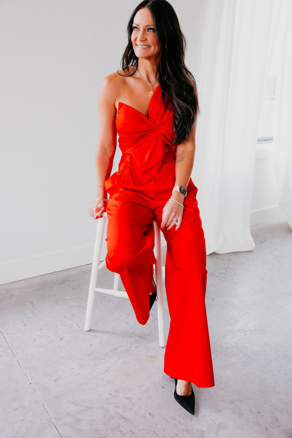 Amaya Pleated Wide Leg Pants