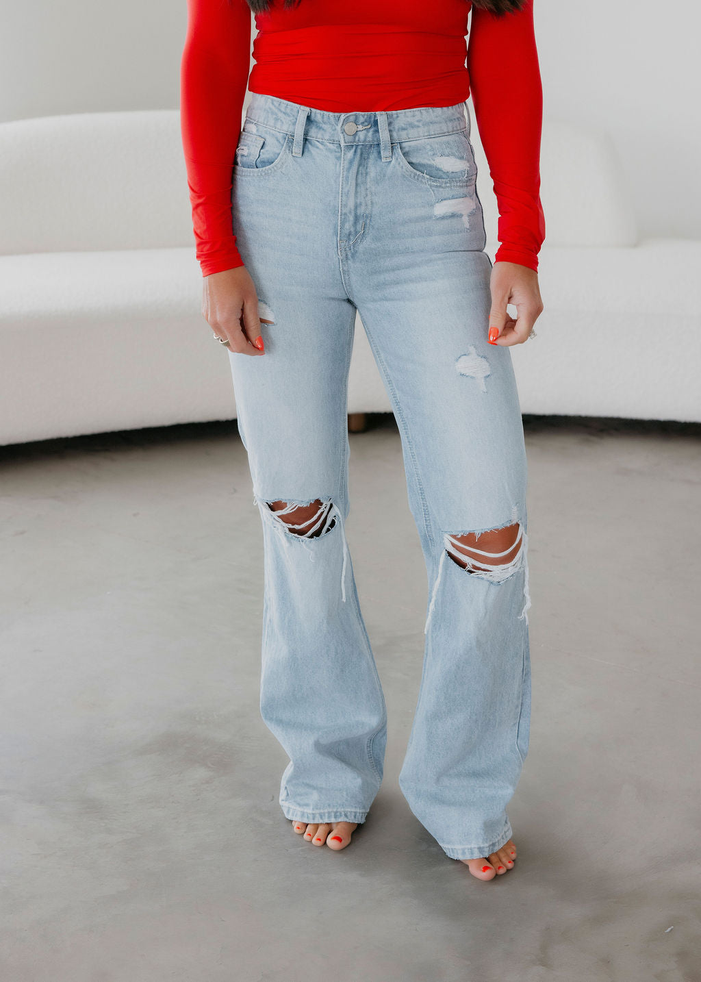 Tillie Vintage Vervet Flare Jean