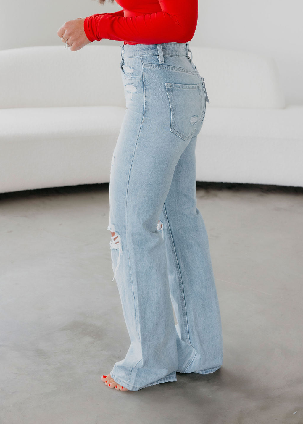 Tillie Vintage Vervet Flare Jean