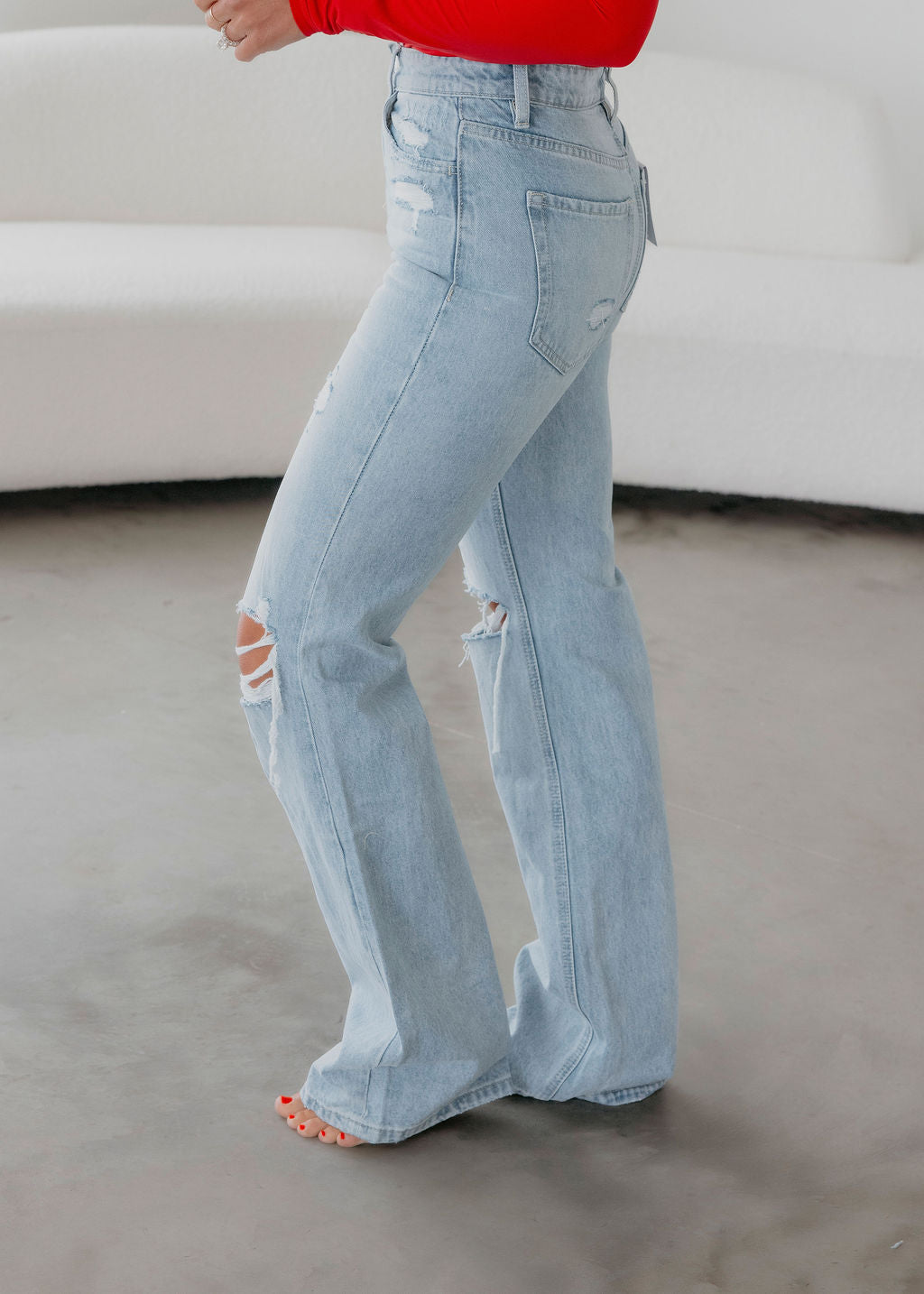 Tillie Vintage Vervet Flare Jean