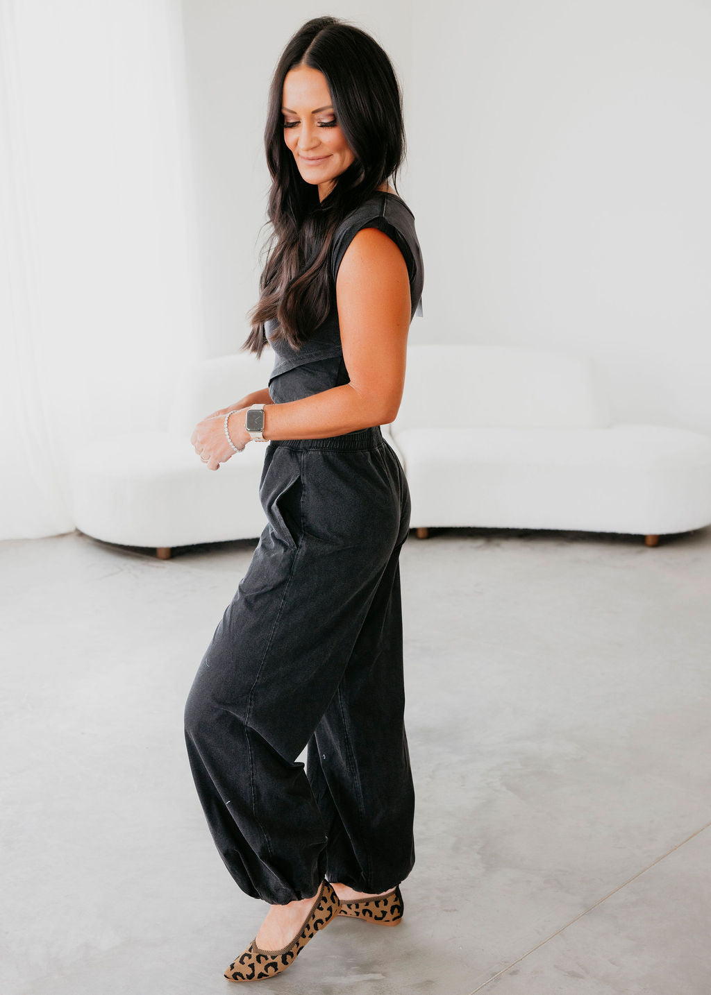 Drew Washed Wrap Top