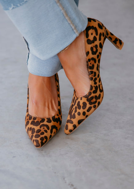Trinee Leopard Heels product view