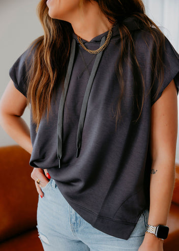 Retro Reset Sleeveless Hoodie