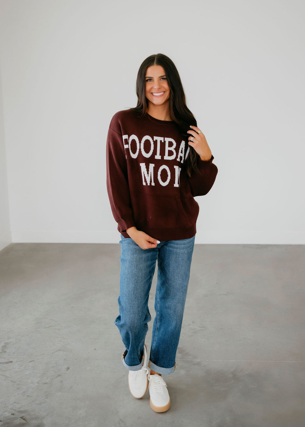 image of Football Mom Knit Sweater