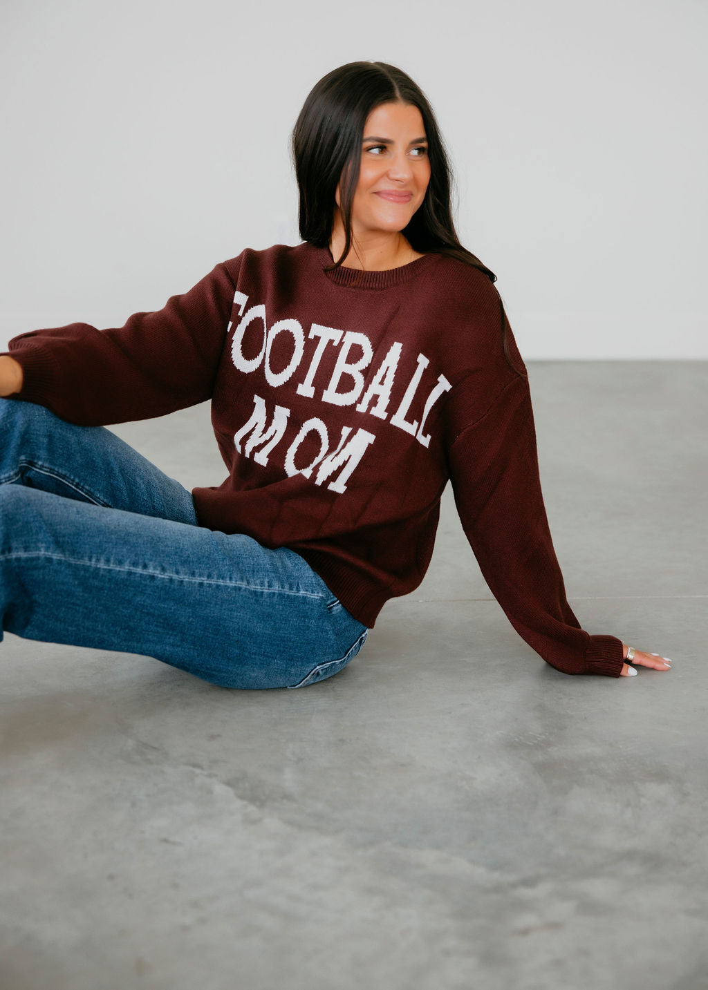 Football Mom Knit Sweater