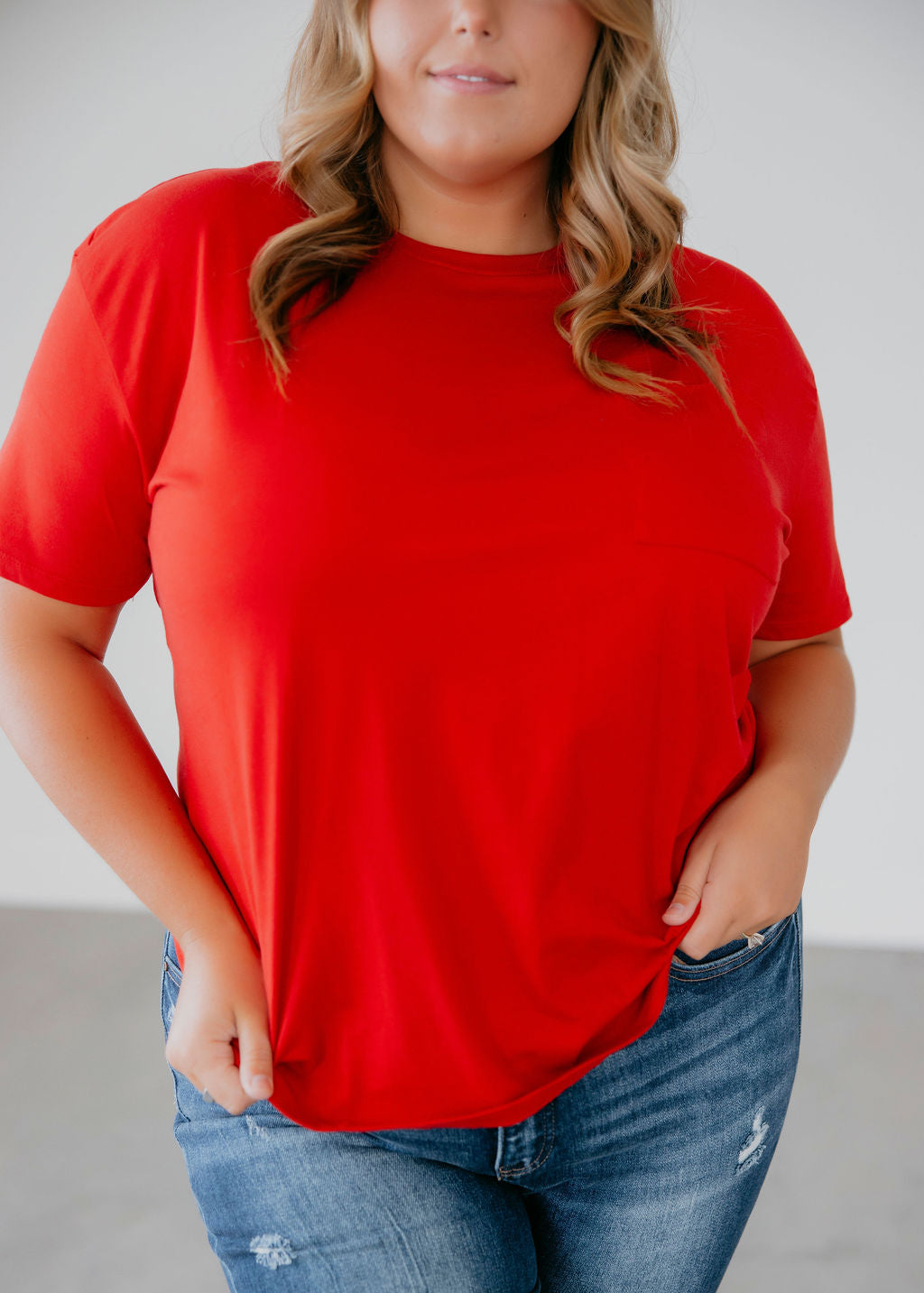 Lauren Pocket Tee by Lily & Lottie