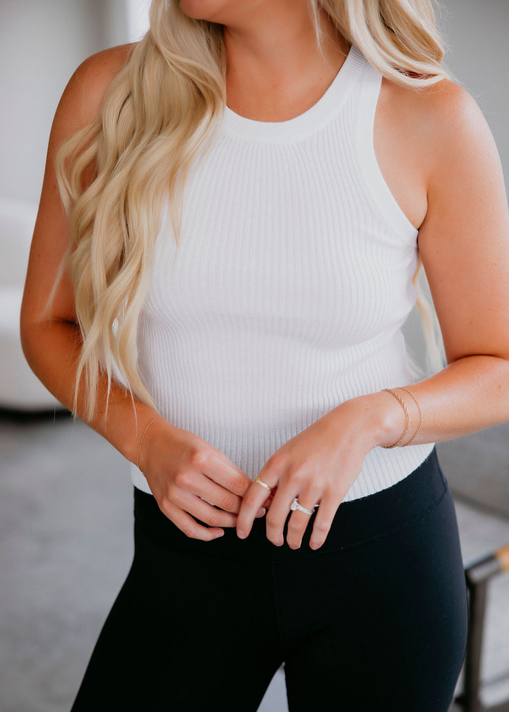 Lakelyn Ribbed Knit Tank