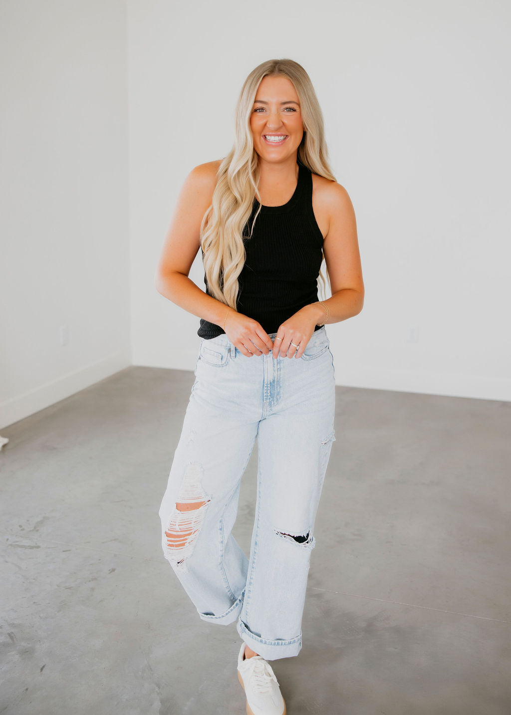 Lakelyn Ribbed Knit Tank