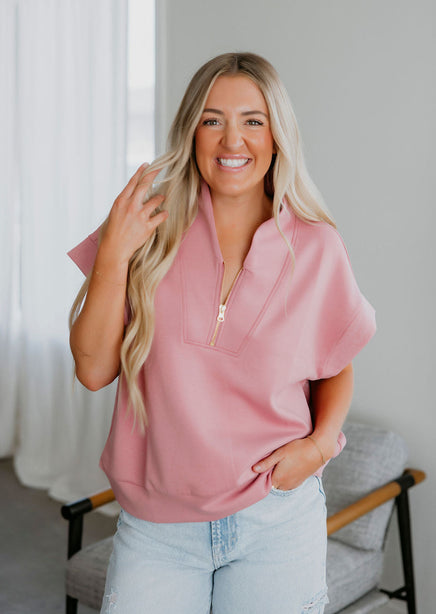 Keller Half Zip Top product view