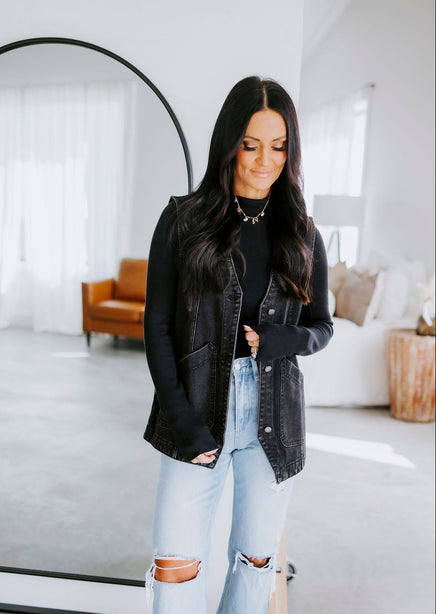 Kennie Denim Vest product view