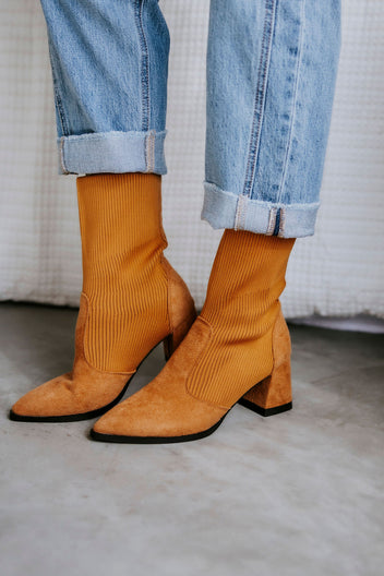Normani Knit Chelsea Boot
