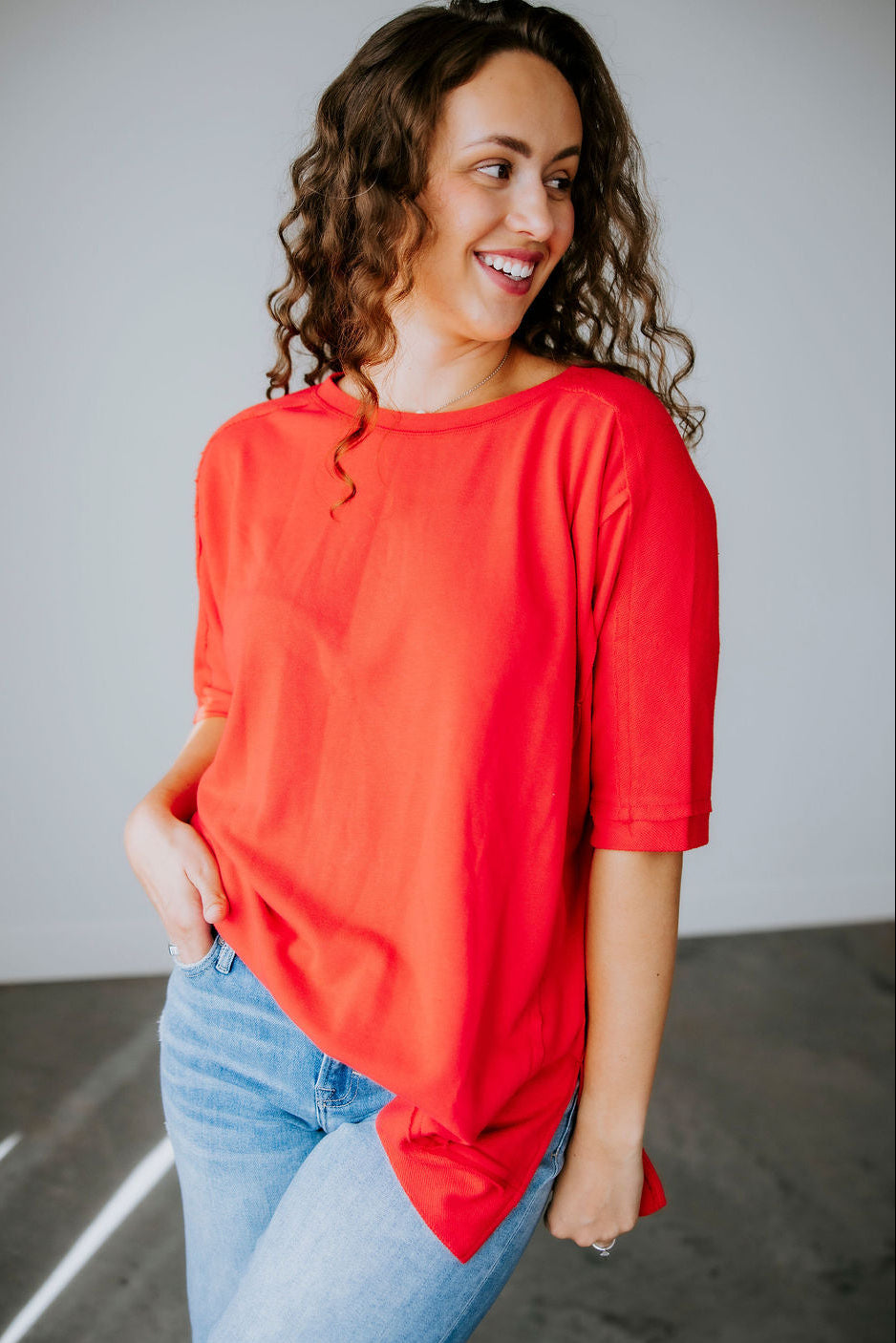 Kaline Dolman Sleeve Top