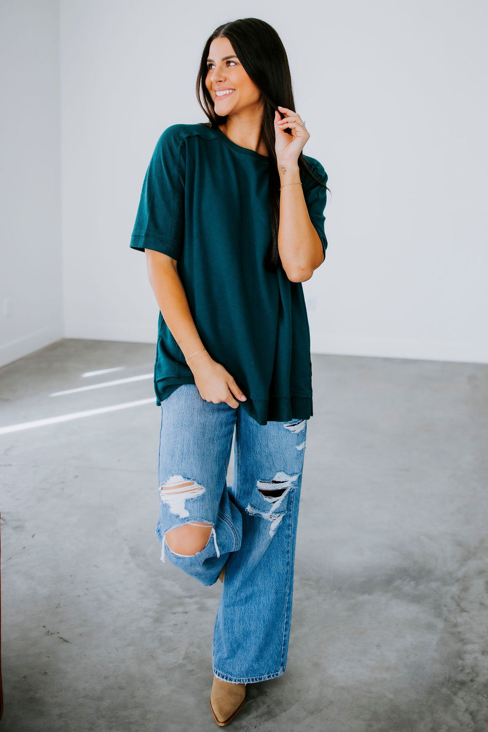 Kaline Dolman Sleeve Top