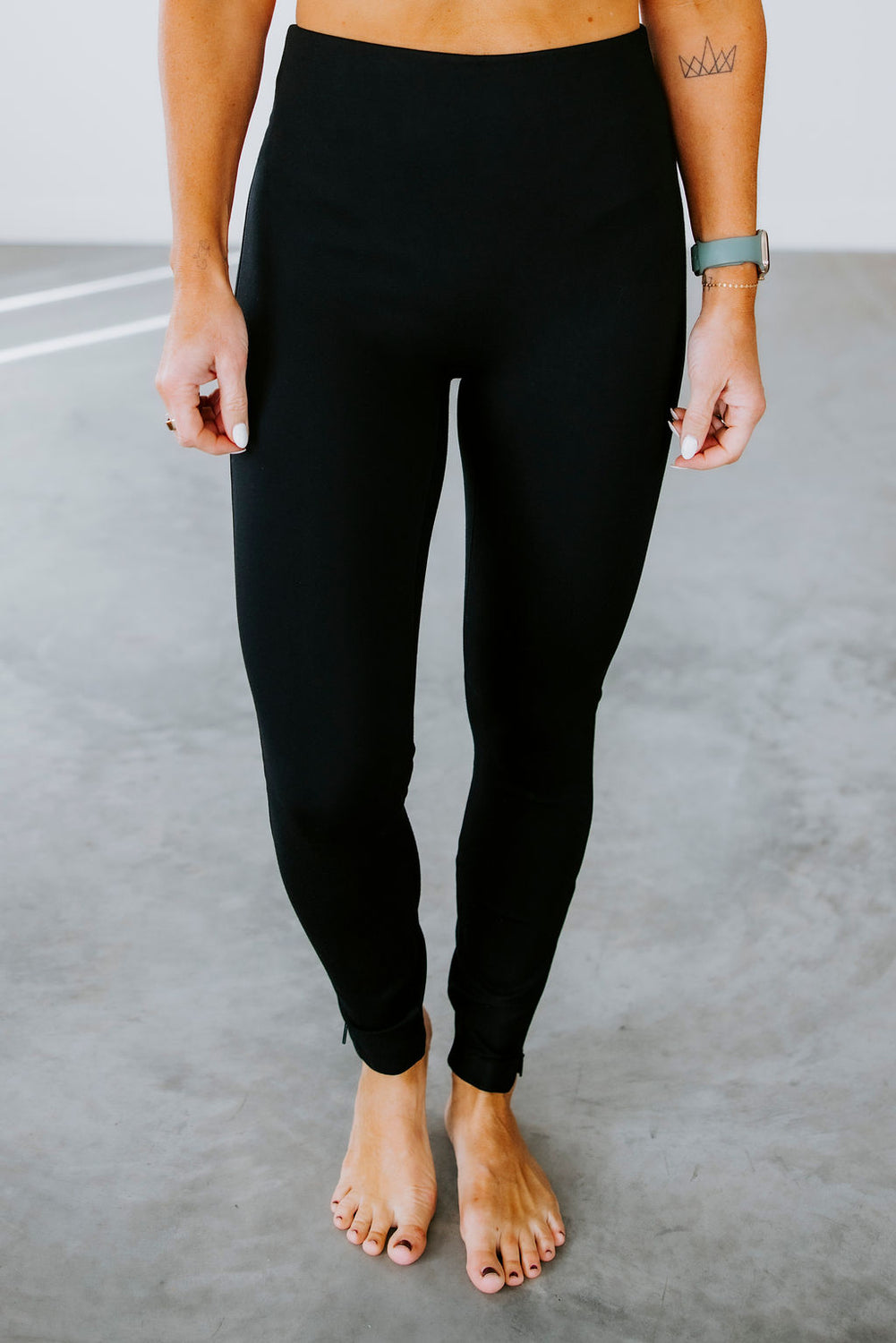Spanx Ponte Ankle Zip Leggings