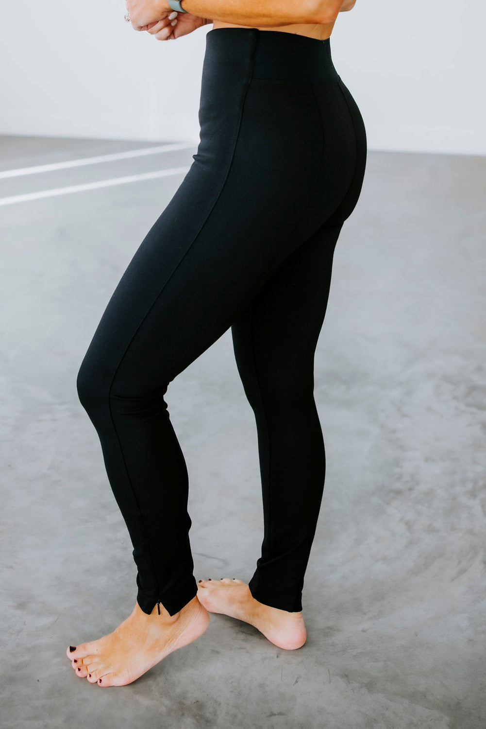 Spanx Ponte Ankle Zip Leggings