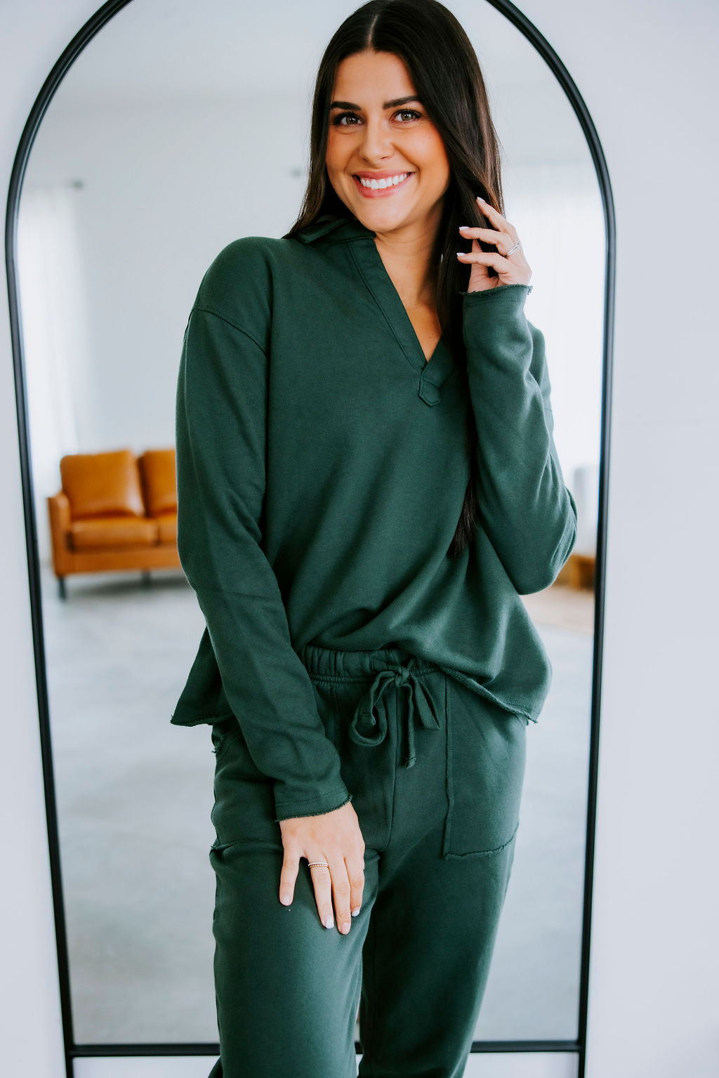 image of Chelie V-Neck Pullover