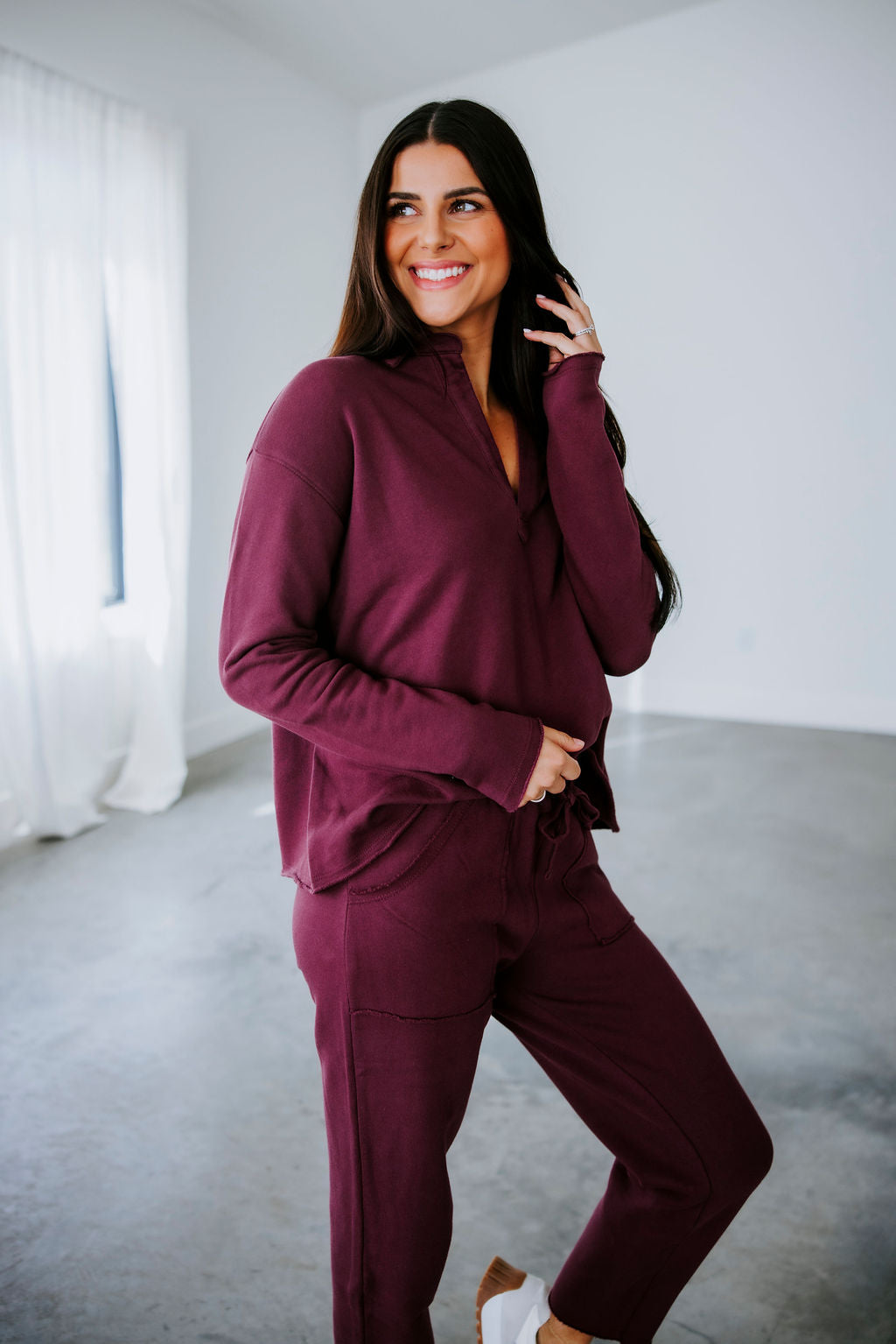 image of Chelie V-Neck Pullover