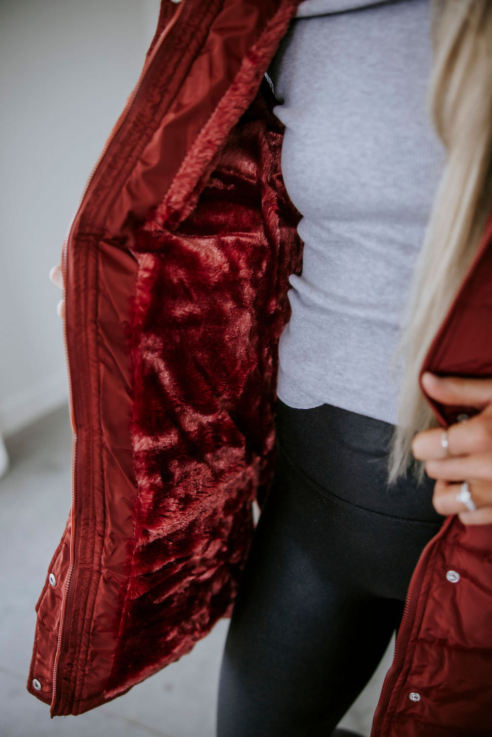 Peyton Hooded Puffer Vest