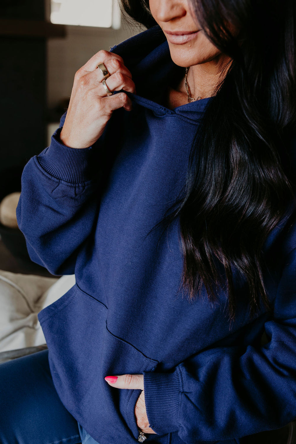 Essential Lightweight Hoodie by Lily & Lottie