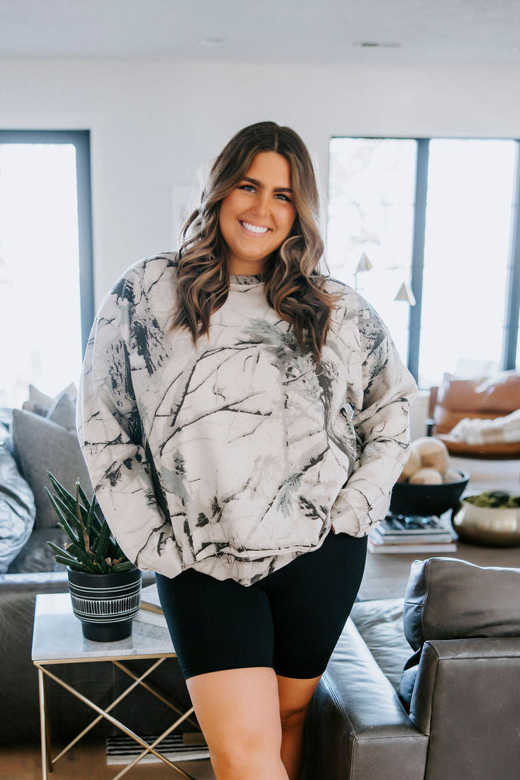 Mist Dune Camo Crew by Lily & Lottie