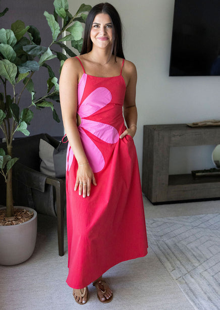 Stevie Floral Cutout Dress product view