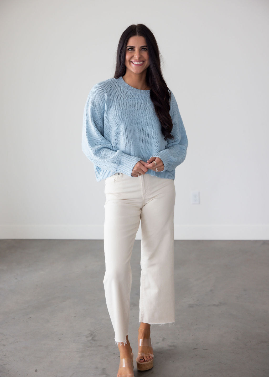 Elara Balloon Sleeve Sweater