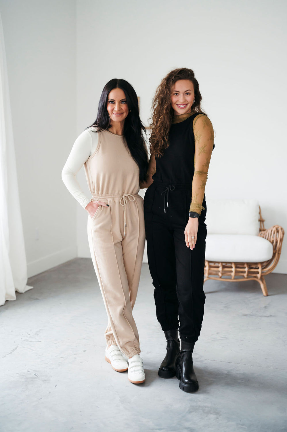 Ava Drawstring Waist Jumpsuit