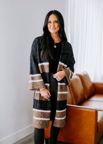 Cozy Moments Open Front Cardigan