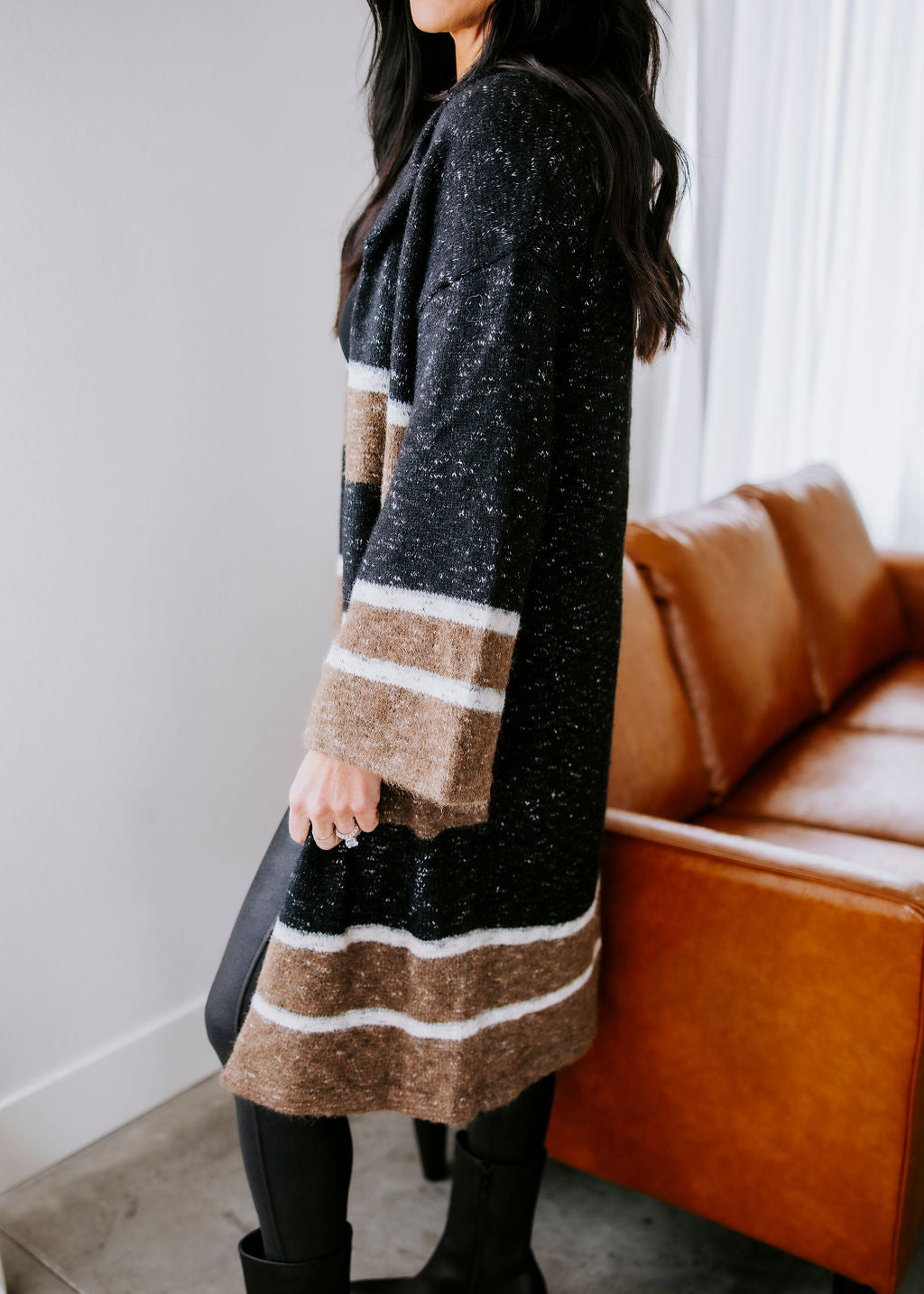 Cozy Moments Open Front Cardigan