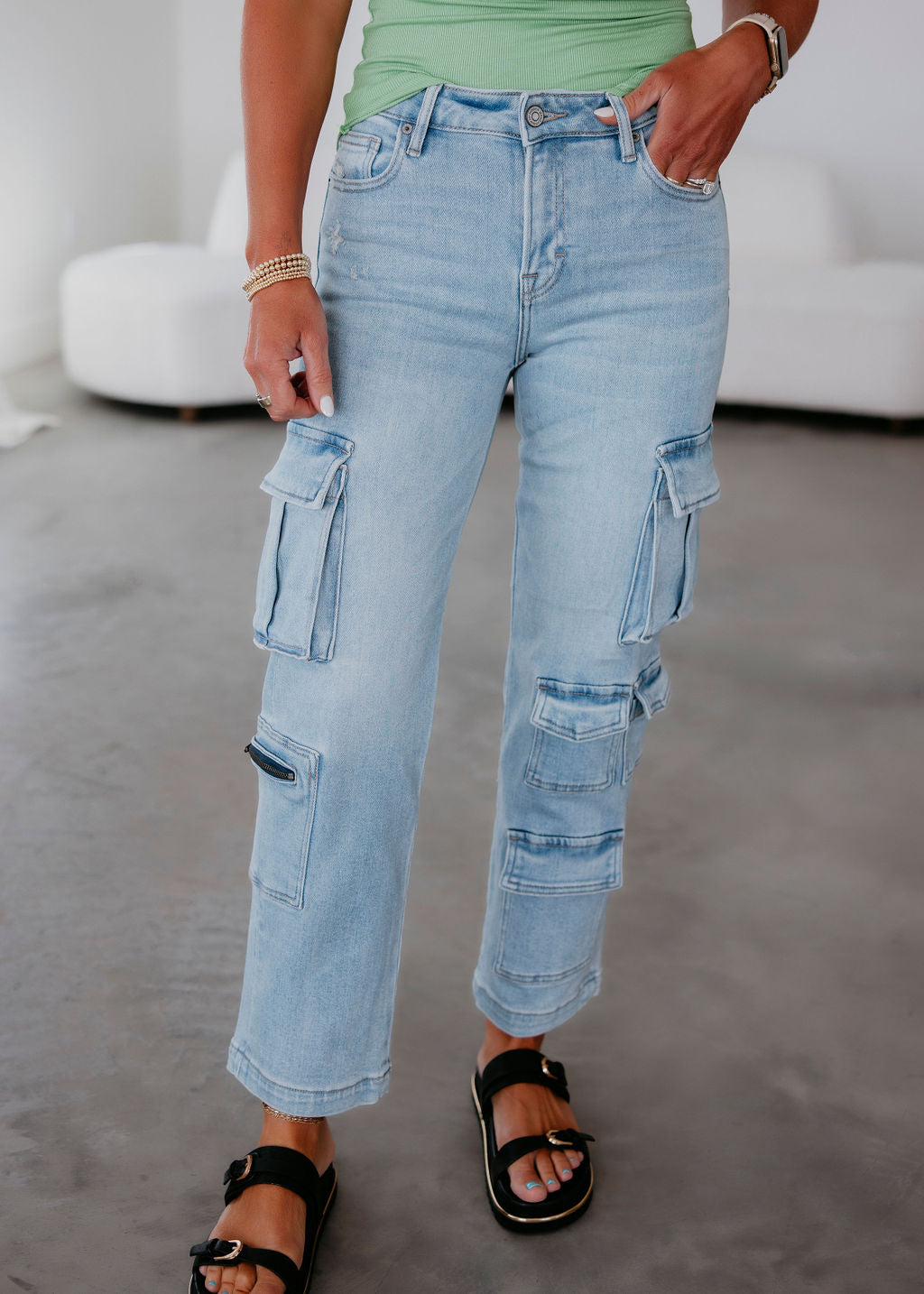 image of Joneh Hidden Cargo Jean