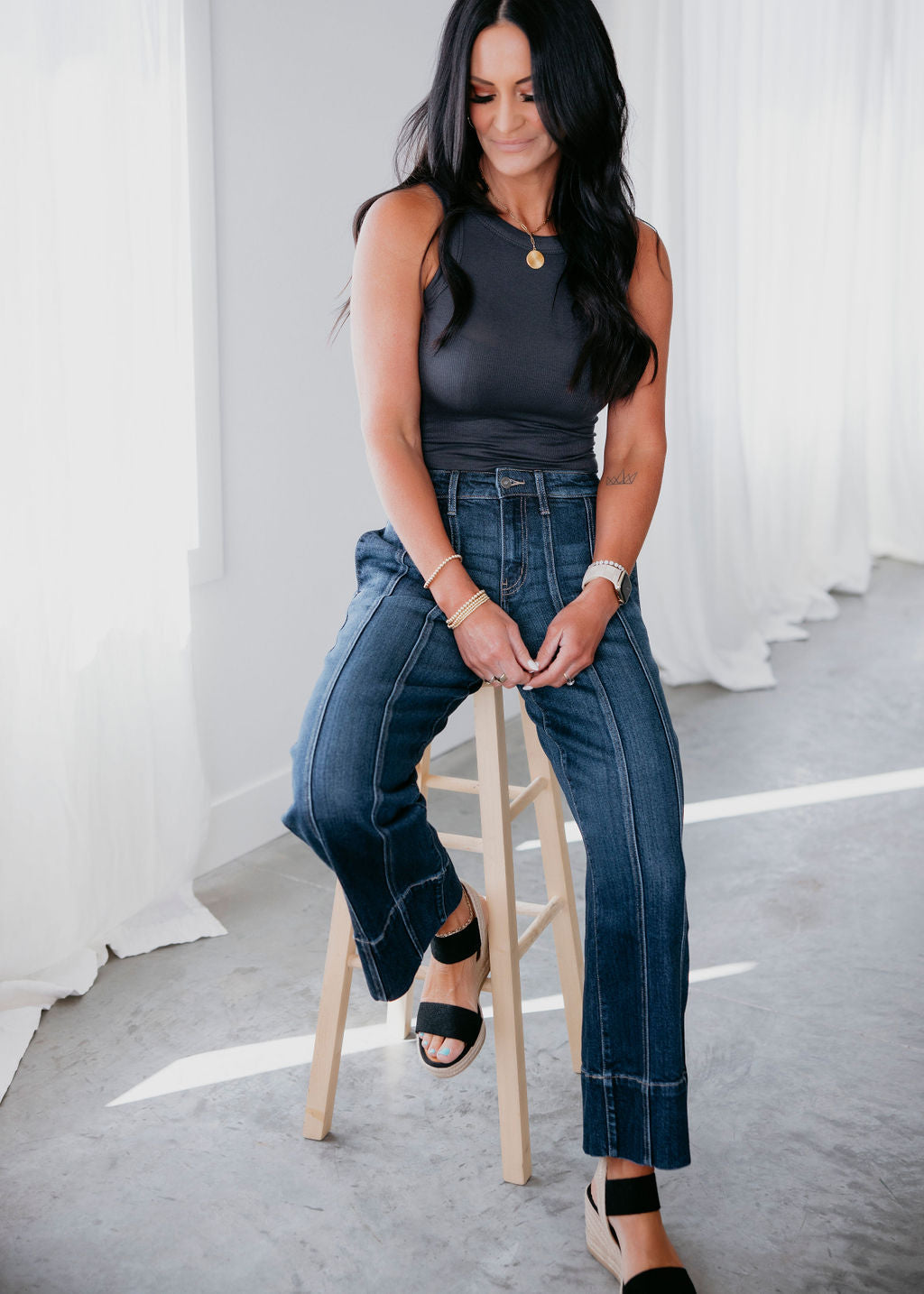 Mikey Ribbed Tank Top