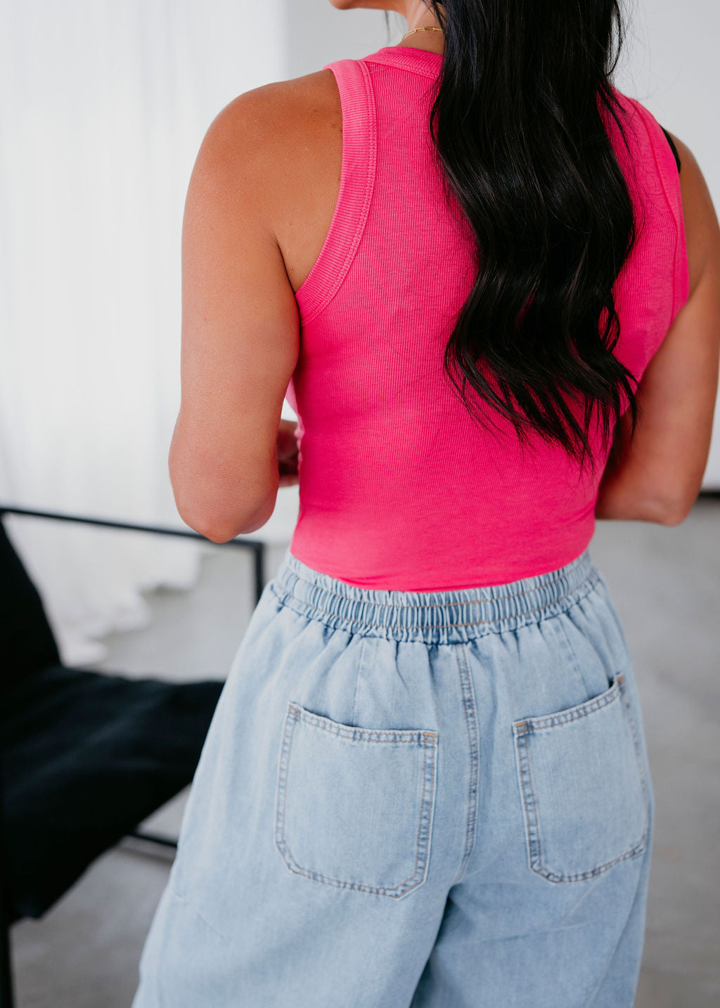 Mikey Ribbed Tank Top