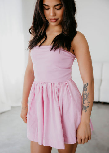 Kira Strapless Mini Dress