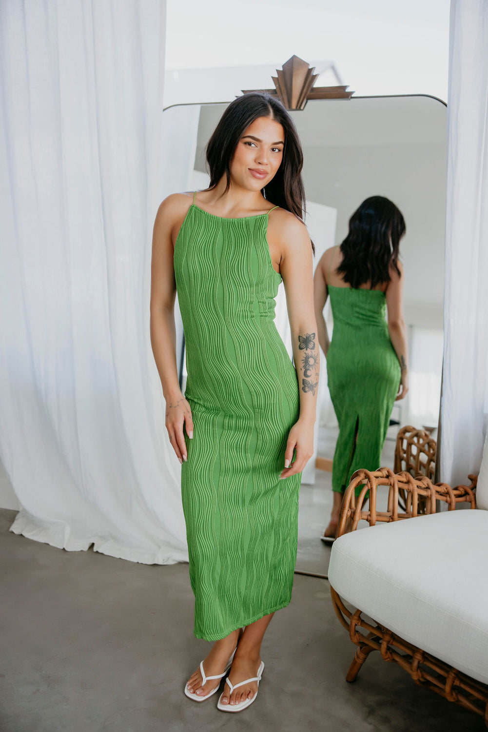 Terah Bodycon Midi Dress