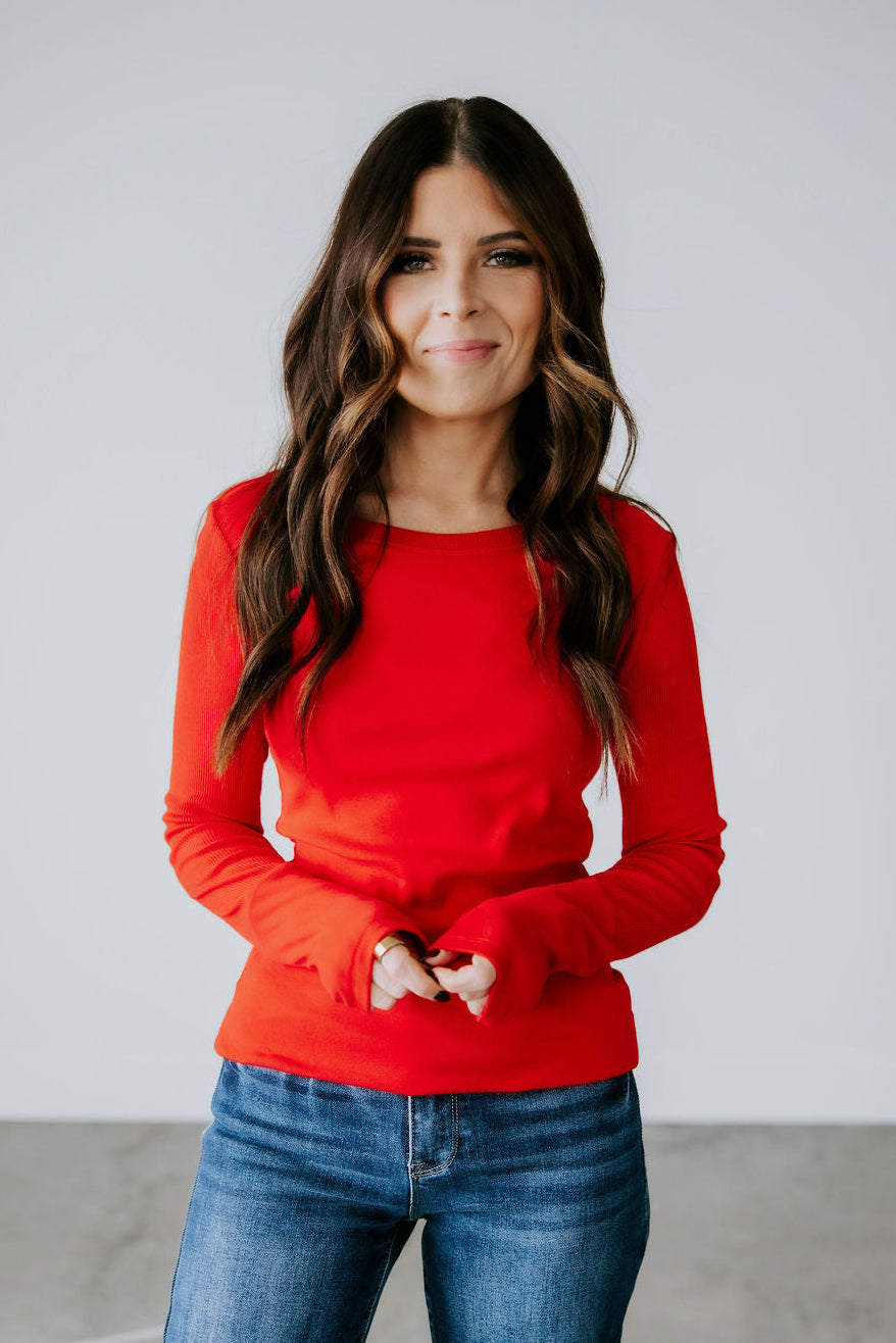 Kyra Long Sleeve Top by Lily & Lottie