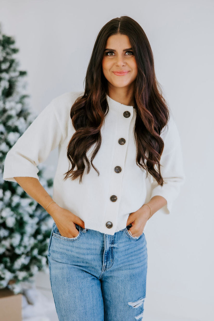 image of Lovie Half Sleeve Cardigan