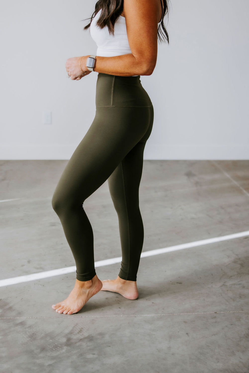 Langford V Waist Leggings by Lily & Lottie