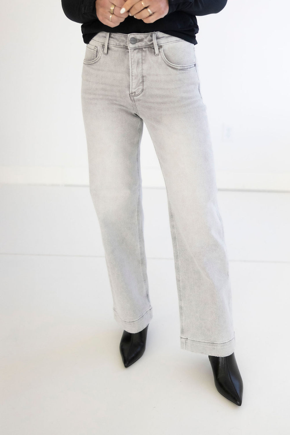 Sabrena Risen Wide Leg Jeans